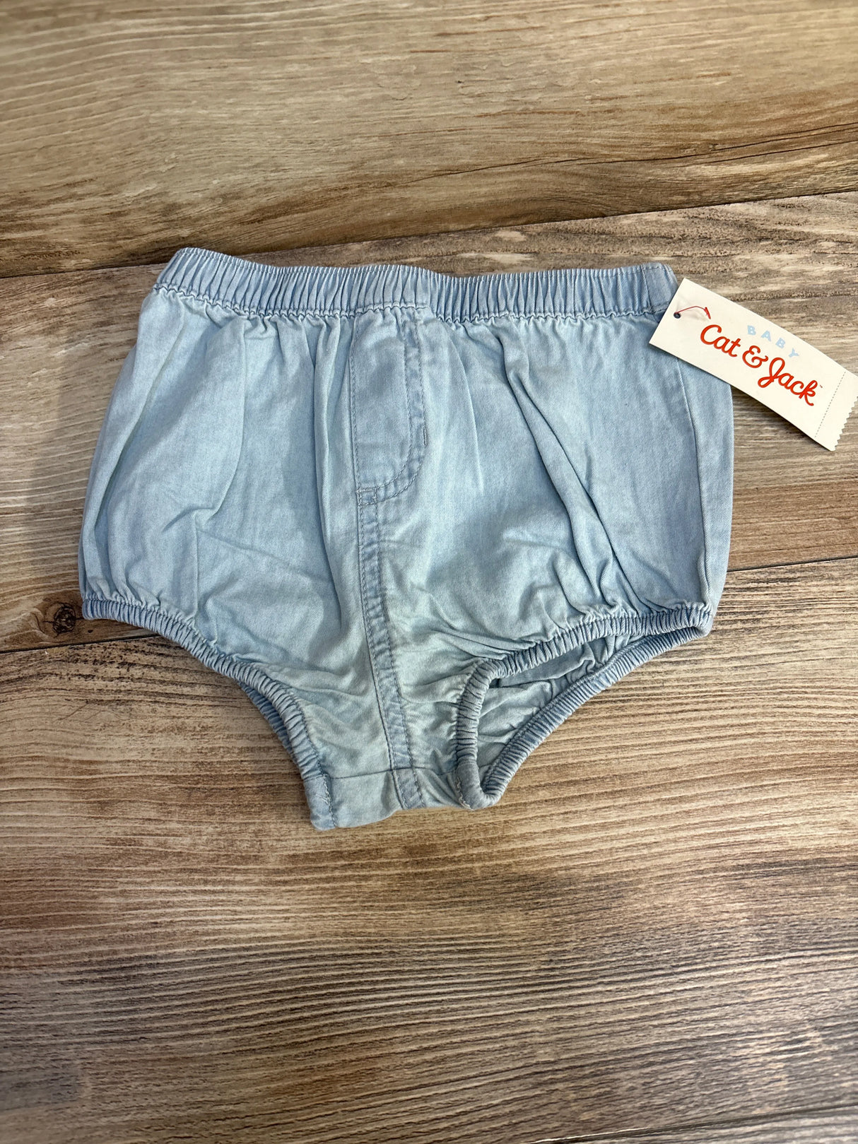 NEW Cat & Jack Chambray Bloomer Blue sz 18m - Me n Mommy To Be