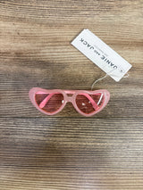 NEW Janie & Jack Light Pink Baby Heart Sunglasses 0-2Y