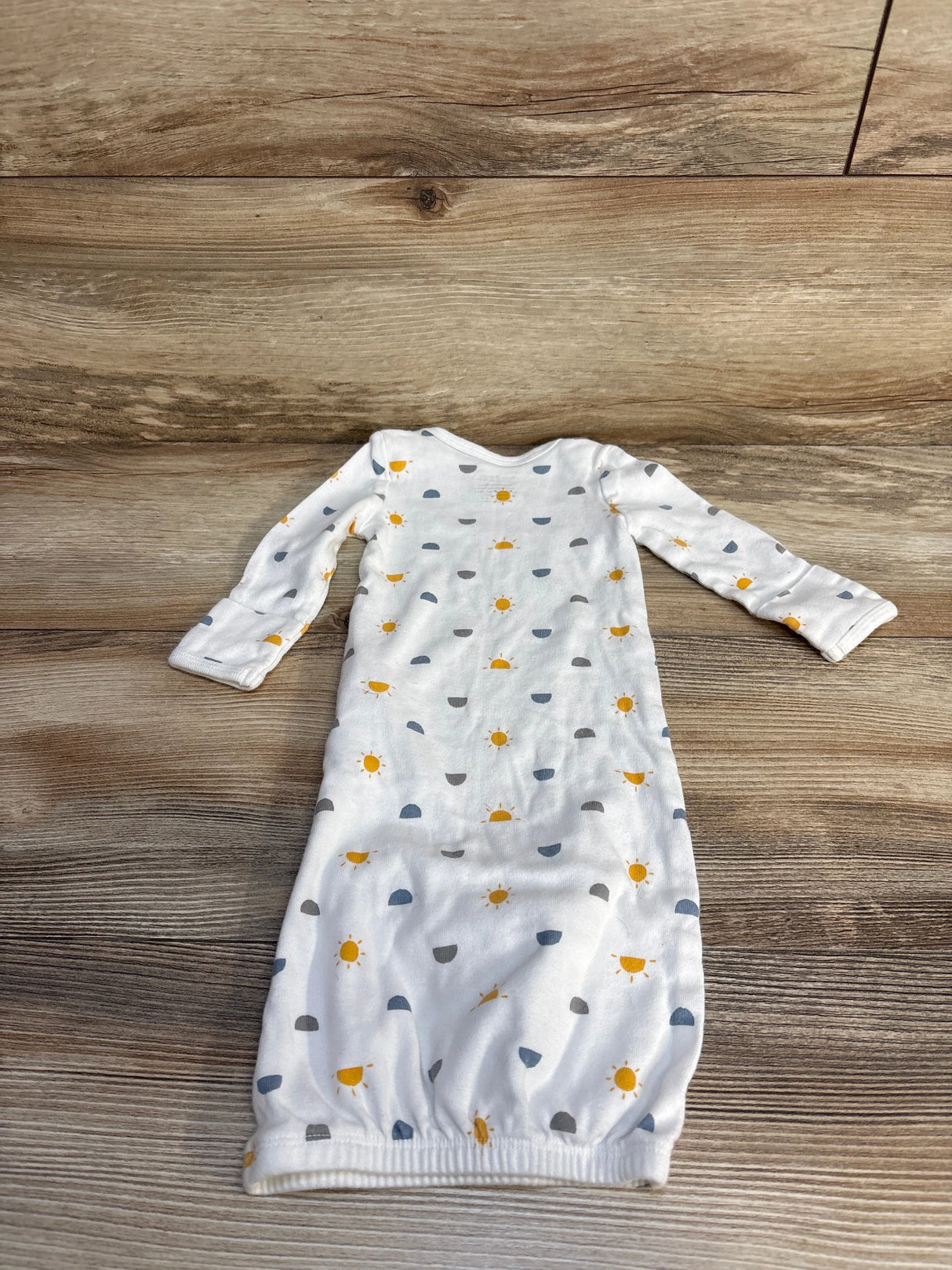 Simple Joys Sleep Gown White sz Newborn