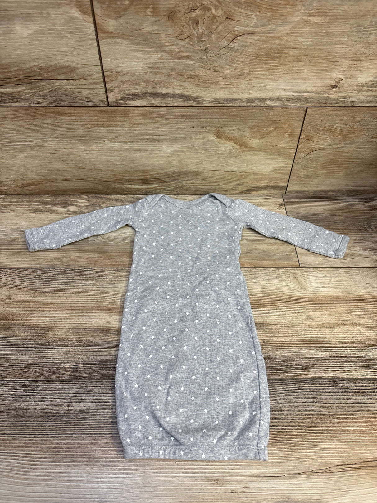 Simple Joys Star Sleep Gown Grey sz Newborn