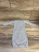 Simple Joys Star Sleep Gown Grey sz Newborn