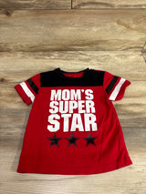 Okie Dokie Mom's Super Star Shirt Red sz 3T