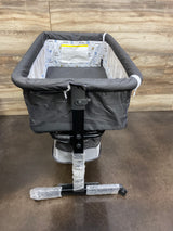 NEW Yandaqe 3-in-1 Convertible Bassinet Grey