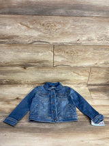 NEW Cat & Jack Denim Button Up Jacket Blue sz 4T