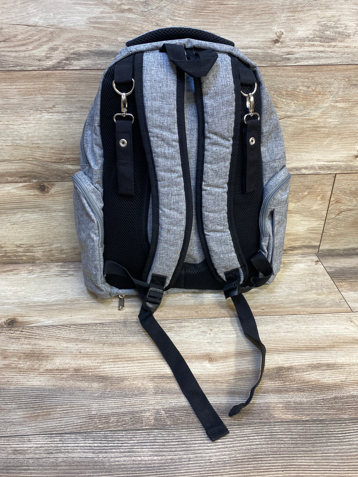 Diaper Bag Backpack Grey