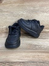 Nike Air Force 1 '06 TD 'Triple Black' Sneakers sz 4c