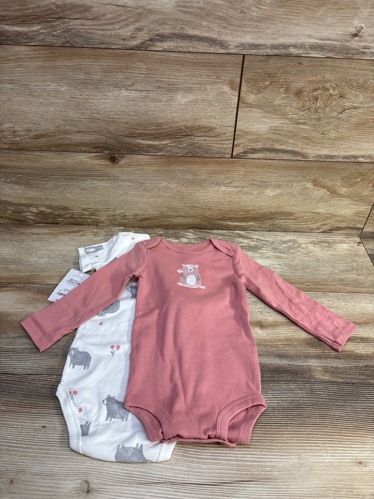 NEW Just One You 2pk Bodysuit Set Pink sz 18m