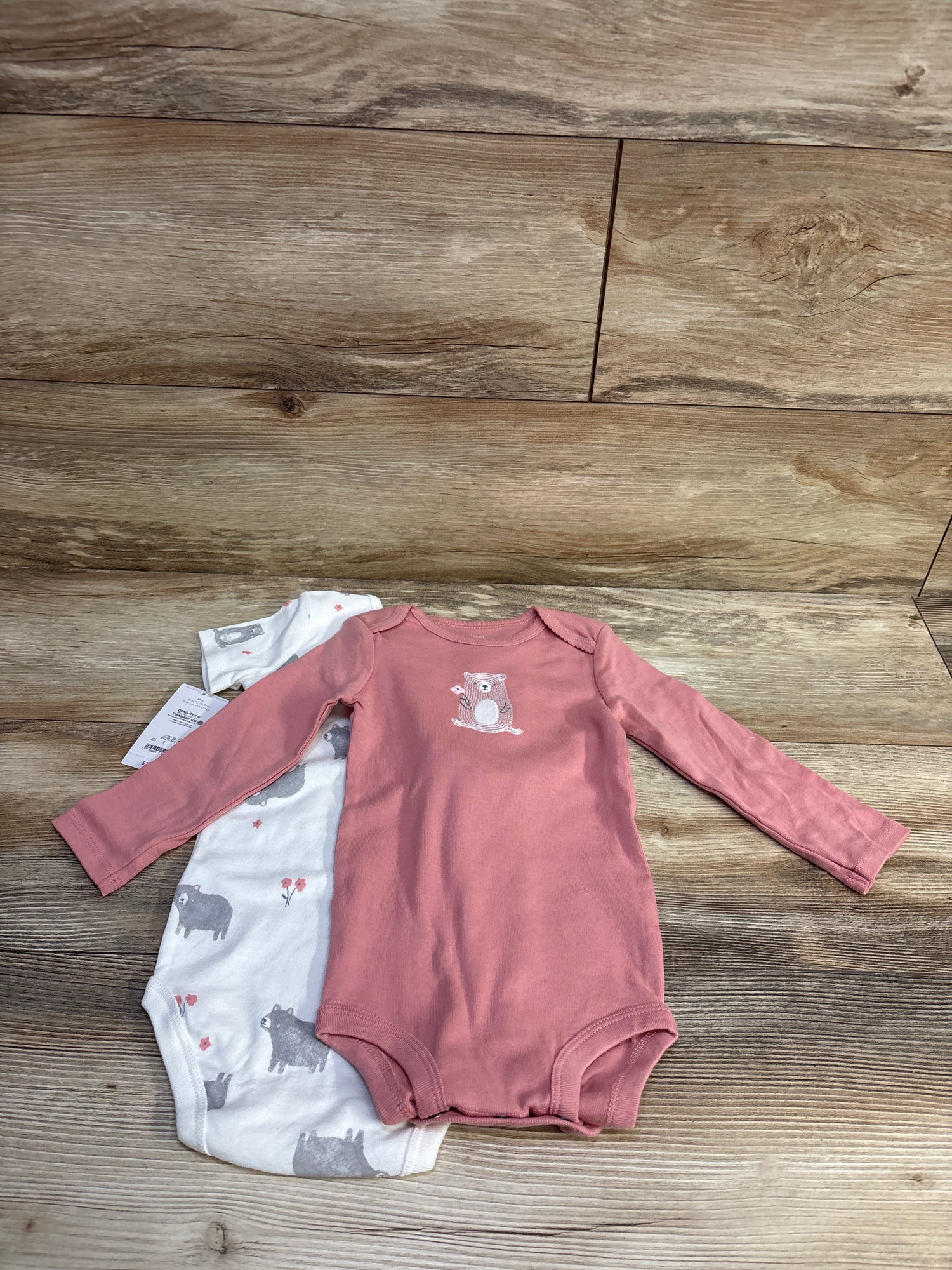 NEW Just One You 2pk Bodysuit Set Pink sz 18m
