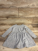 Cat & Jack Long Sleeve Dress Grey sz 4T
