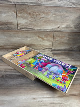 Trolls 5 Wood Puzzle Pack & Storage Box