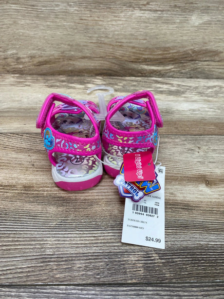 NEW Paw Patrol Adventure Ankle Strap Sandals Pink sz 7c - Me 'n Mommy To Be