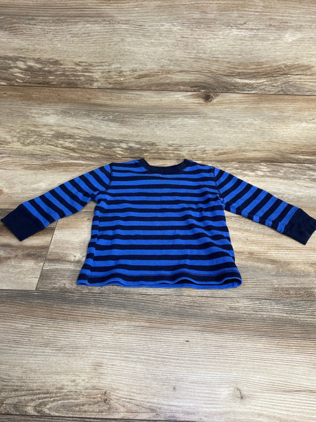 Baby Gap Striped Thermal Shirt Blue sz 18-24m - Me n Mommy To Be