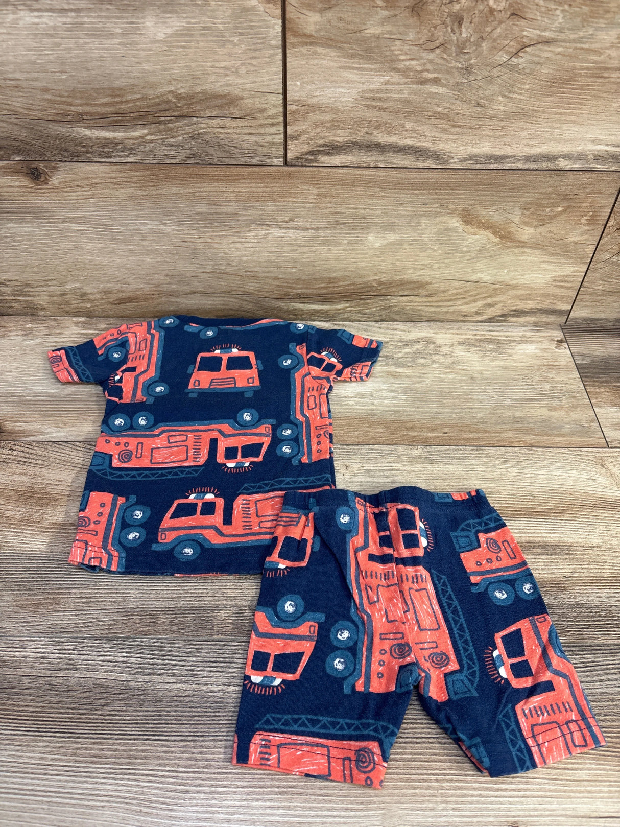 Just One You 2pc Firetruck Set Navy sz 18m
