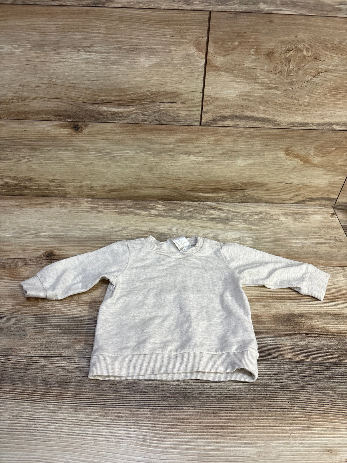H&M Pullover Sweatshirt Beige sz 3m