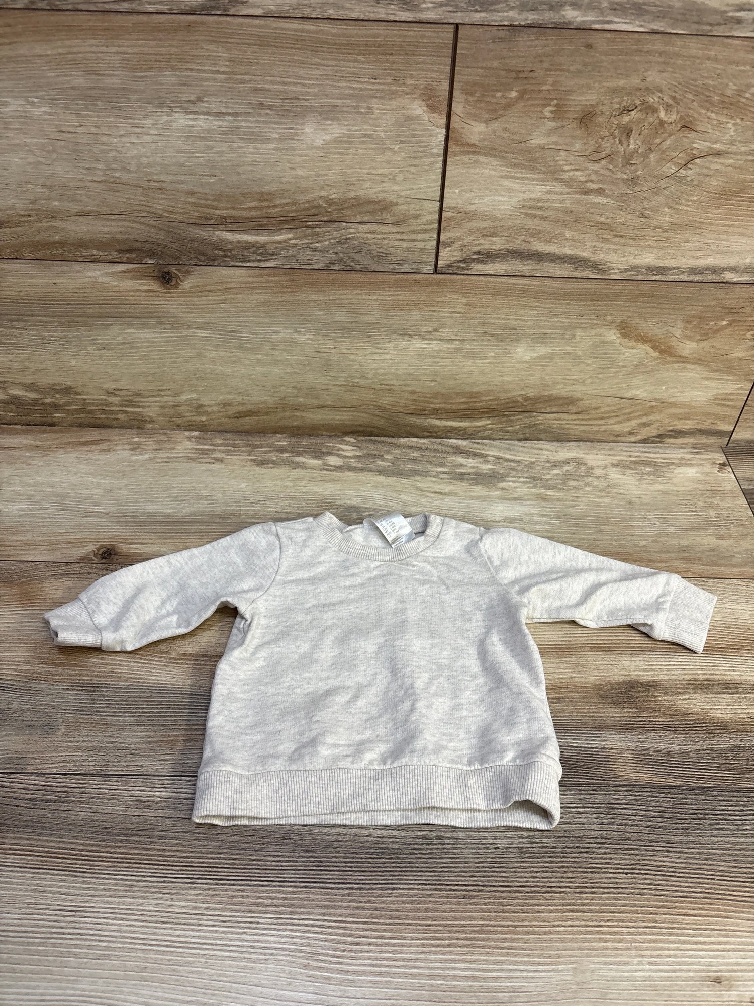 H&M Pullover Sweatshirt Beige sz 3m