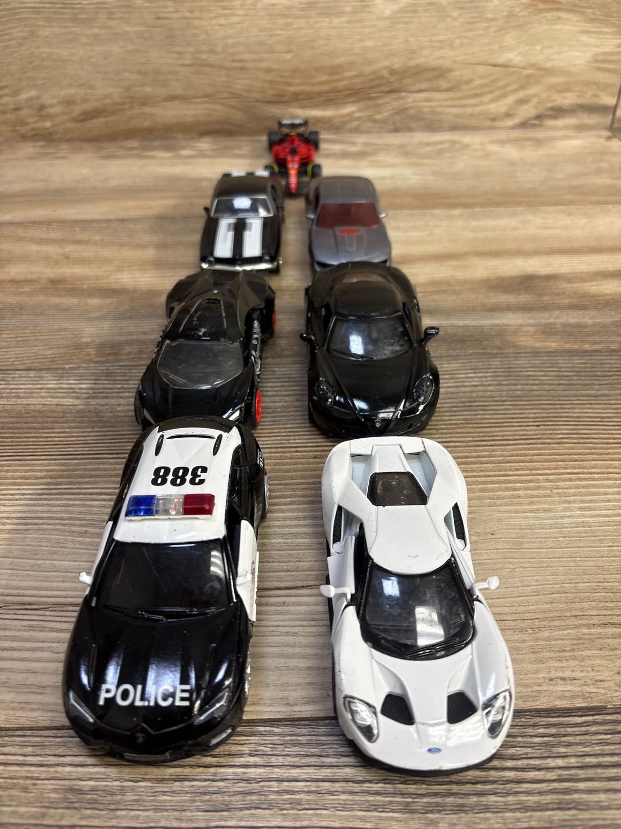 7pk Assorted Toy Cars