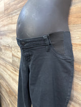 Isabel Maternity Side Panel Denim Jeans Black sz Medium