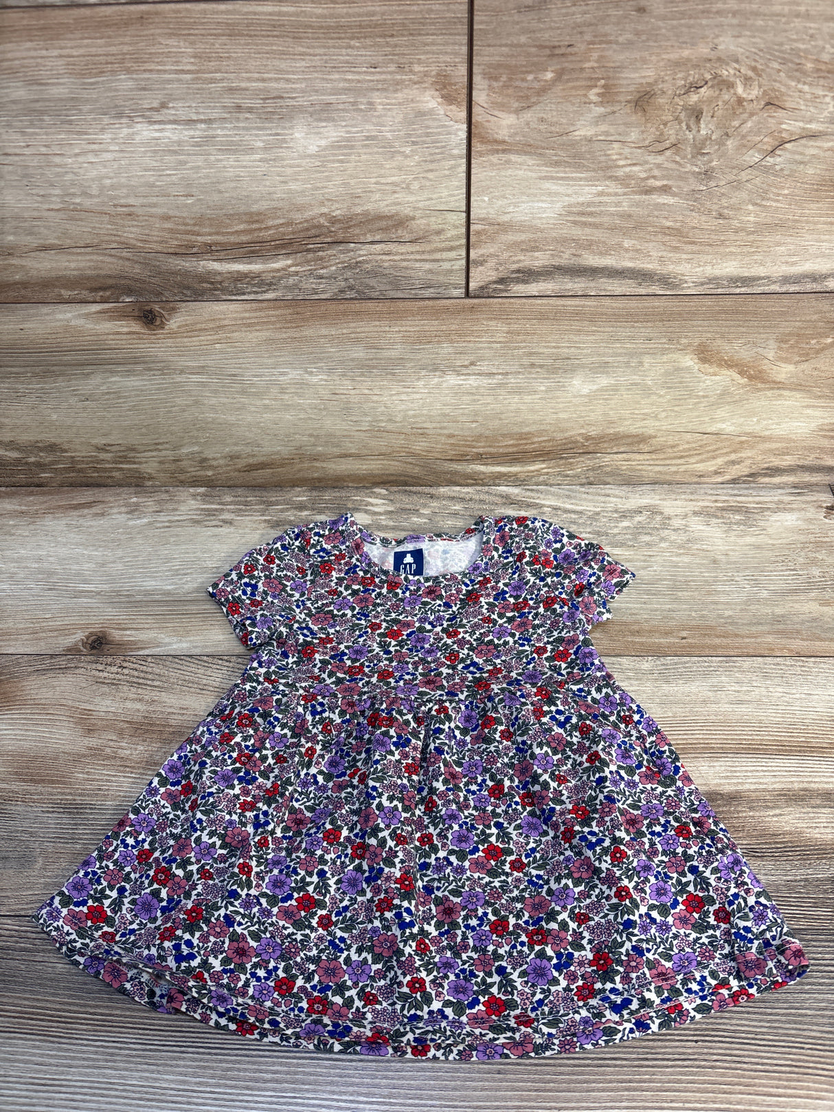 Baby Gap Floral Shirt Ivory sz 18-24m