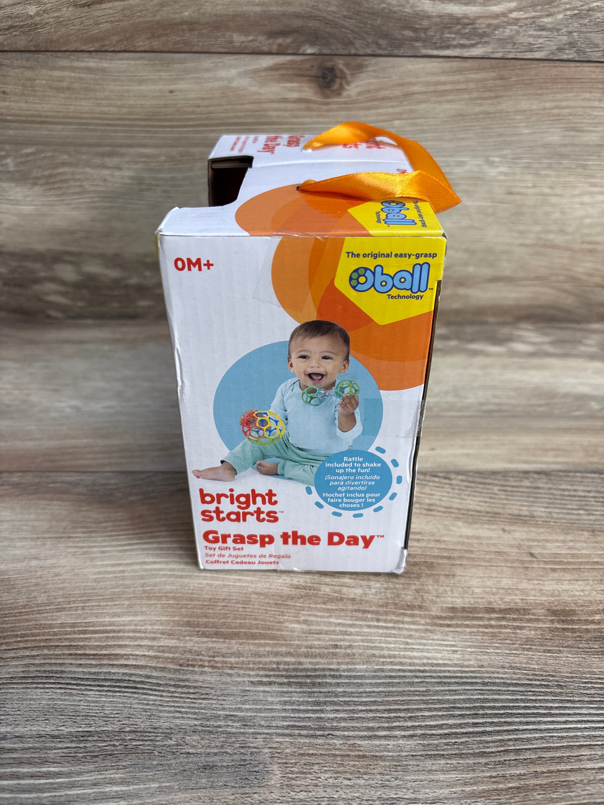 NEW Bright Starts 2pc Oball Bundle Rattle Set 0m+