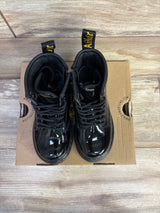 NEW Dr. Martens Lace Up Boots in Patent Leather Black sz 8c