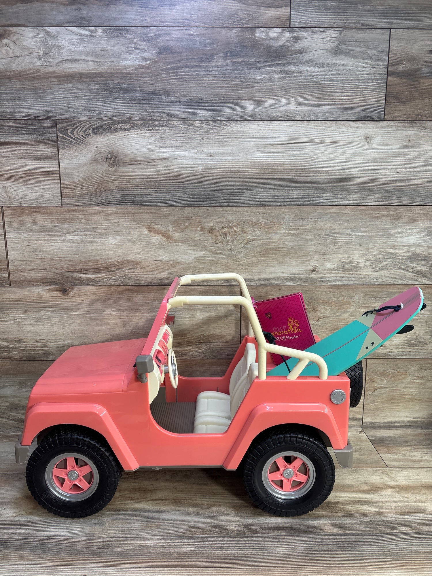 Our Generation Off-Roader 4x4 Doll Vehicle in Pink