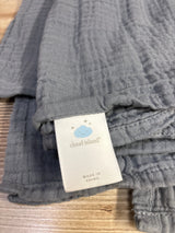 Cloud Island Muslin Swaddle Blanket, Grey