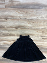 Child Of Mine Velvet Tank Dress Black sz 5T