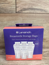 NEW Lansinoh 100ct Breastmilk Storage Bags, 6oz