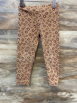 Carter's Leopard Leggings Brown sz 2T