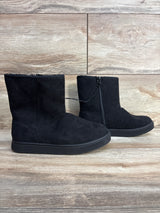 NEW Cat & Jack Arlo Faux Fur Lined Booties Black sz 1Y