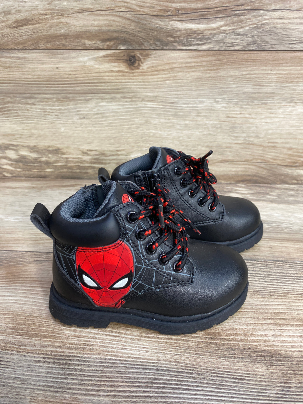 Marvel Spider-Man Winter Boots Black sz 7c