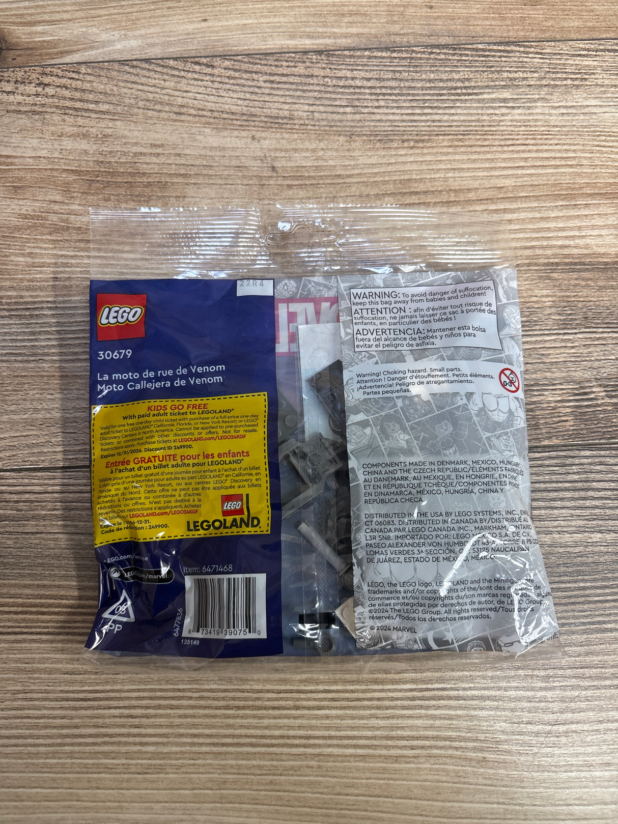 NEW LEGO 30679 Marvel Venom Street Bike