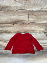 NEW Cat & Jack LS 'Family Is Made Of Magic' Shirt Red sz 2T