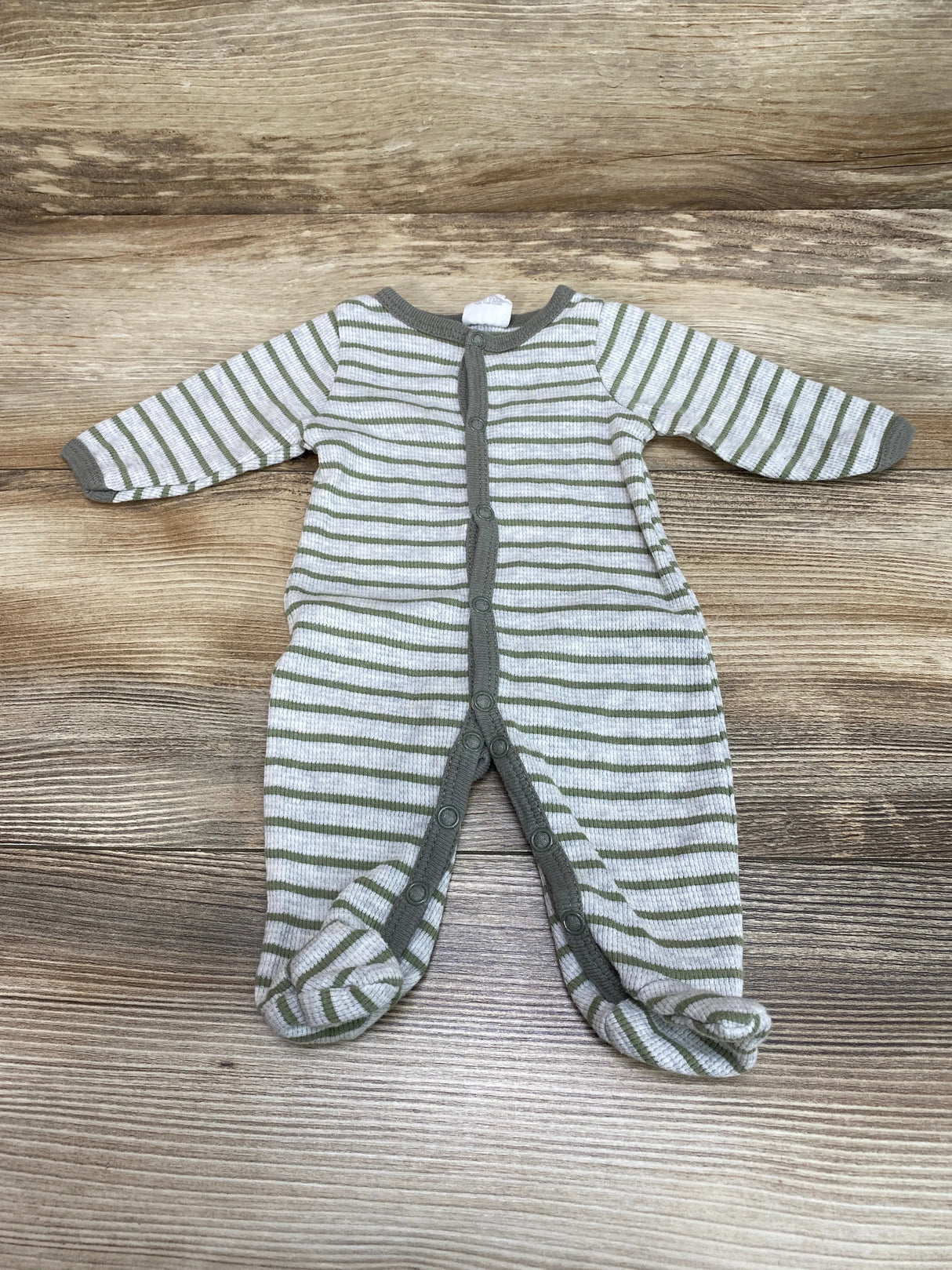 Starting Out Striped Sleeper Grey sz Newborn