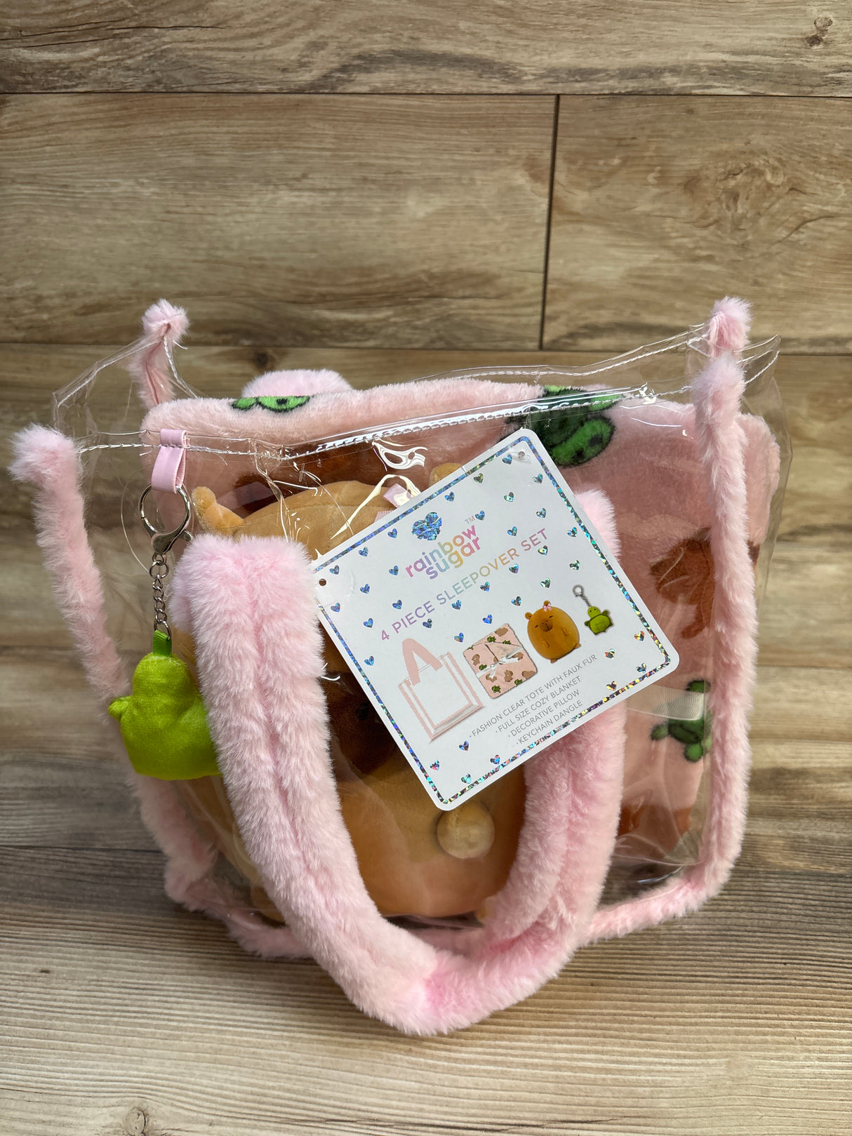 NEW Rainbow Sugar 4pc Sleepover Set