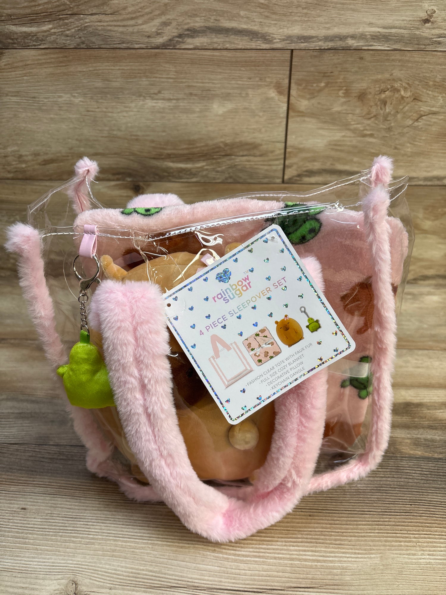 NEW Rainbow Sugar 4pc Sleepover Set
