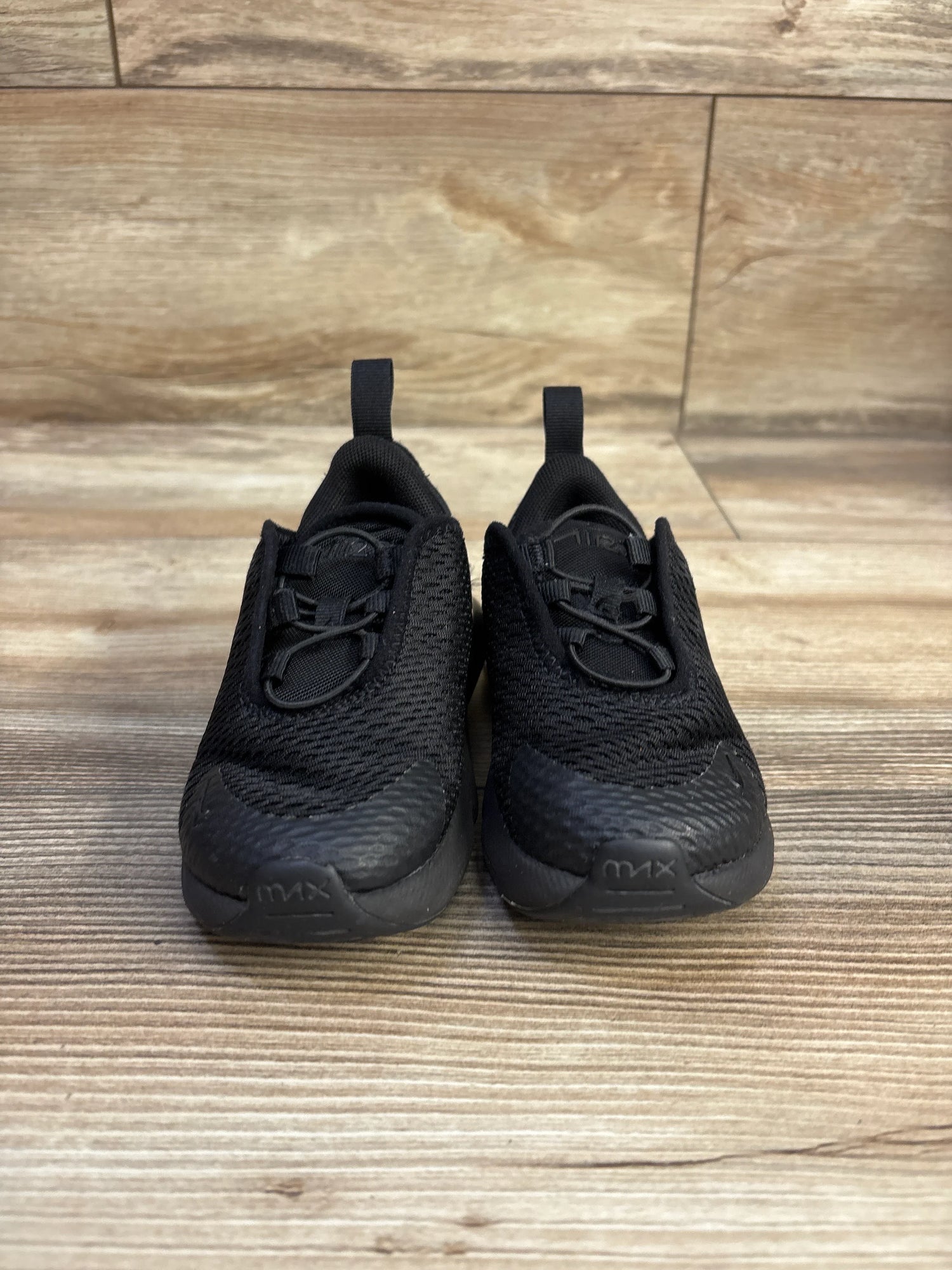 Nike Air Max 270 TD 'Triple Black' Sneakers sz 7c