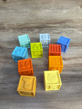 Gigglescape Silicone Stacking 10pc Blocks Set - Me n Mommy To Be