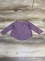 Cat & Jack Leopard Print Shirt Purple sz 2T - Me n Mommy To Be
