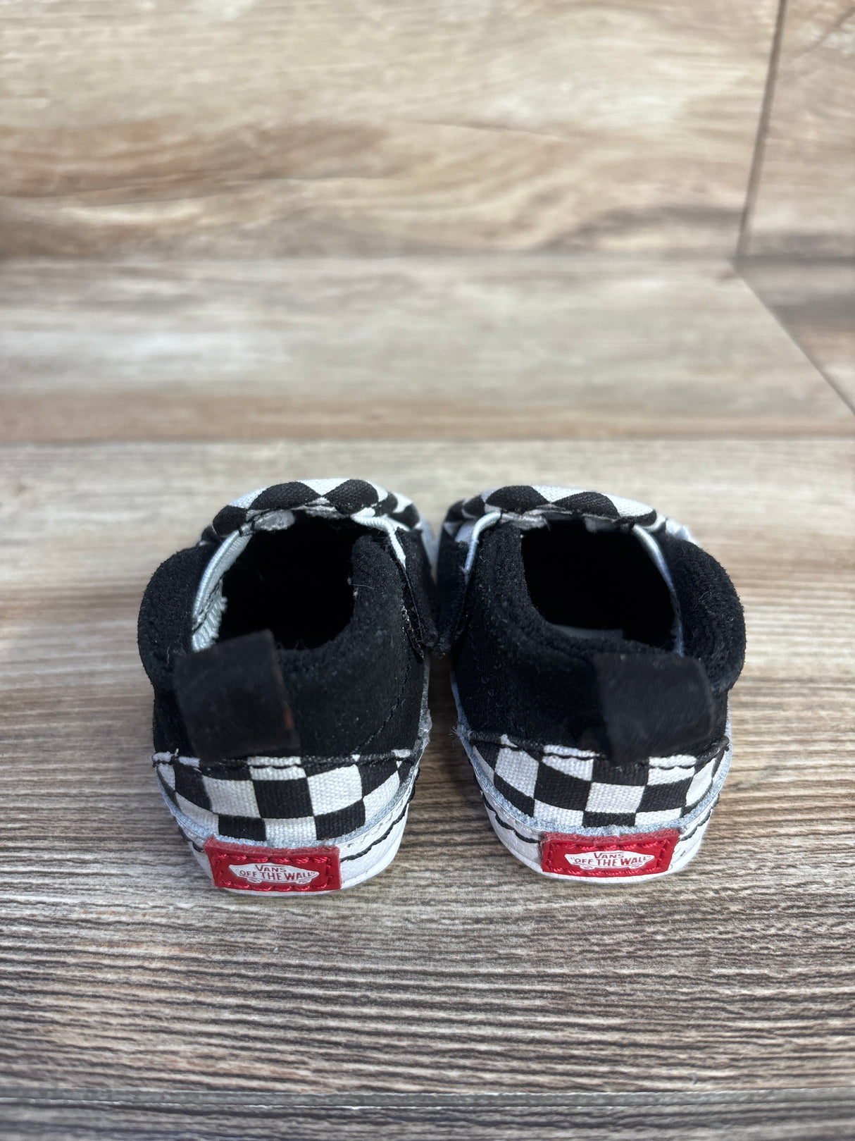 Vans Slip On V Crib Shoes Checkerboard sz 1c
