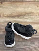Jordan 6 Rings TD 'Black University Blue' Sneakers sz 7c