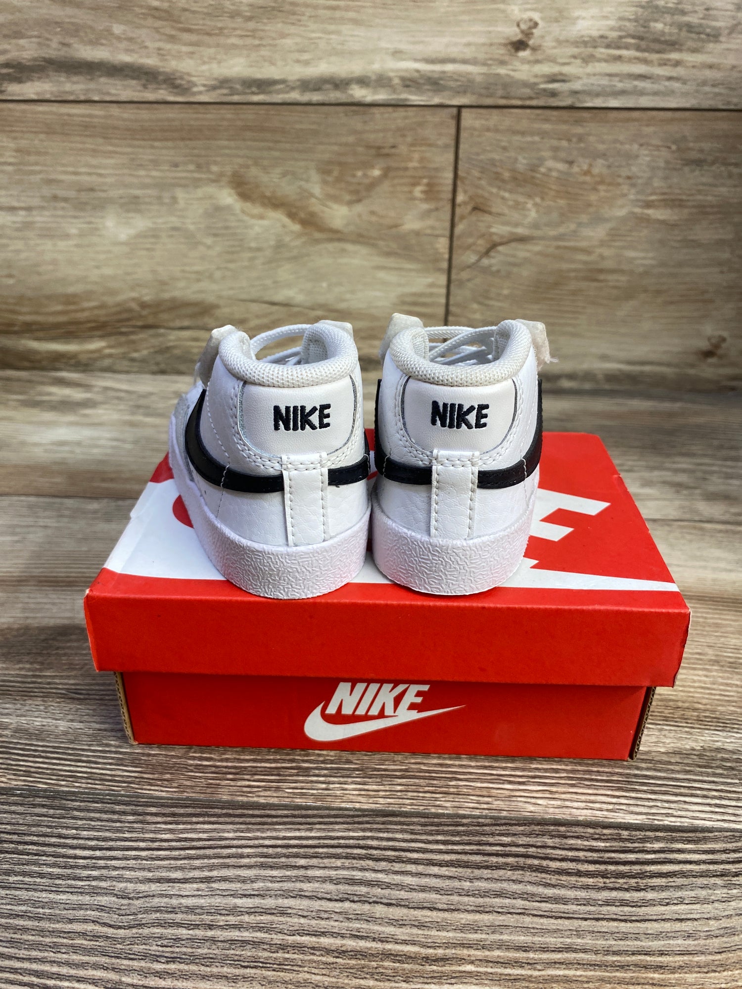 Nike Blazer Mid '77 TD 'White Black' Sneakers sz 4c