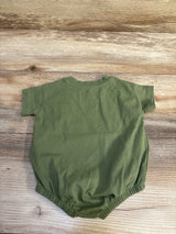 Cat & Jack Little By Little Bubble Romper Green sz 0-3m