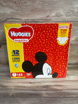NEW Huggies Box of Snug & Dry Size 1 Diapers 148 Ct