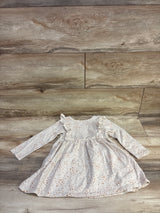 Cat & Jack Long Sleeve Dress Beige sz 2T