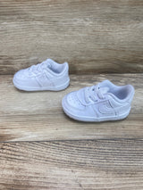 Nike Air Force 1 Crib White Sneakers sz 2c