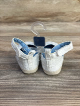 NEW Oshkosh Eyelet Soft Sole Shoes White sz 2/3c