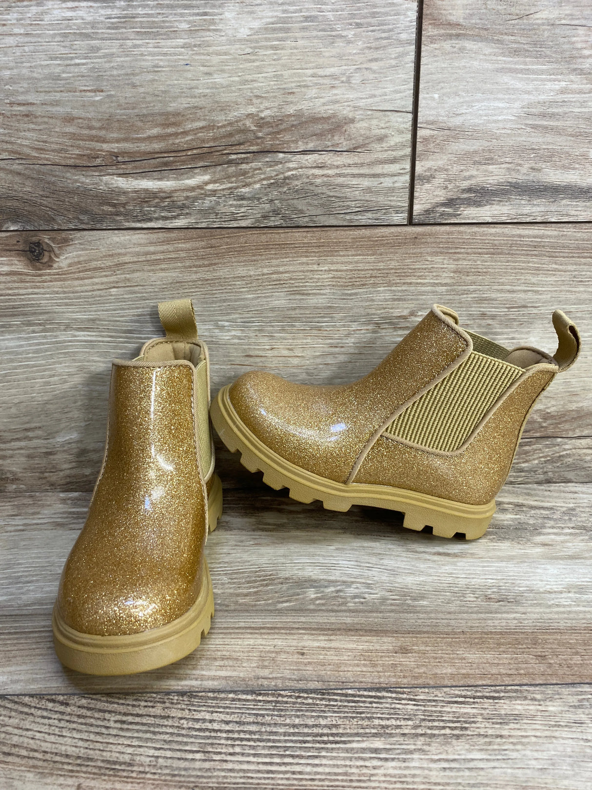 Native Shoes Kids Kensington Treklite Boots Gold Glitter