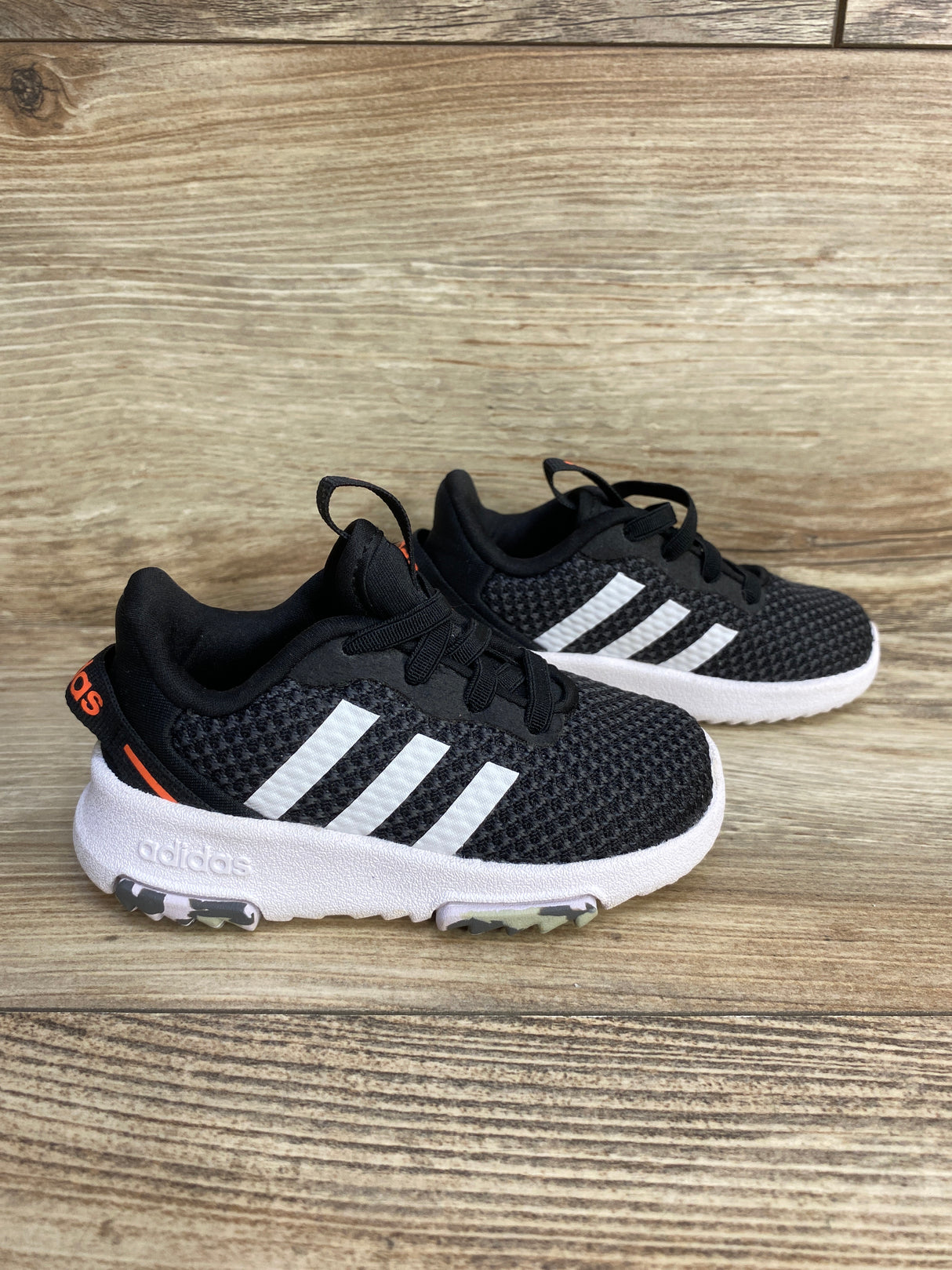 Adidas Racer TR 2.0 Infant 'Black' Sneakers sz 5c