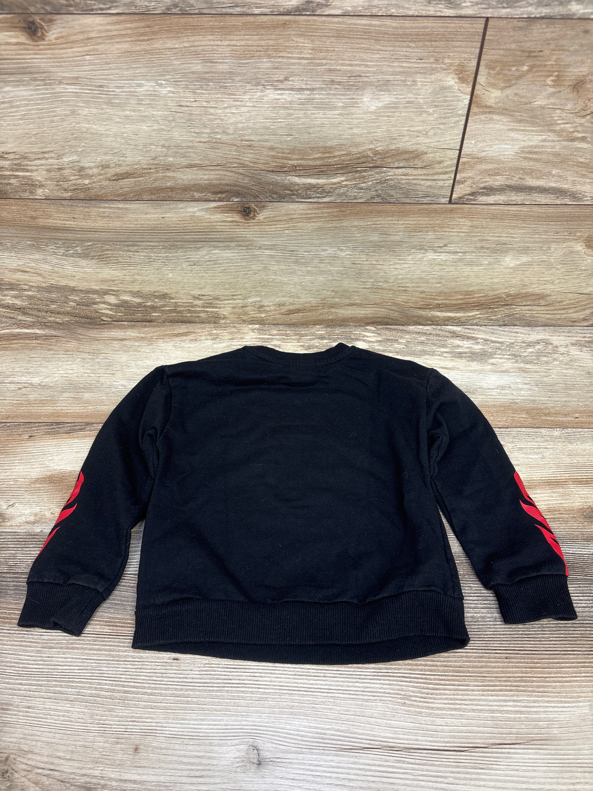 Wonder Nation Heart Breaker Pullover Sweatshirt Black sz 4T